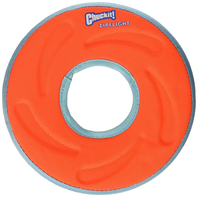 Chuckit 18100 Medium Chuckit! Zipflight Frisbee Dog Toy, Colors may vary